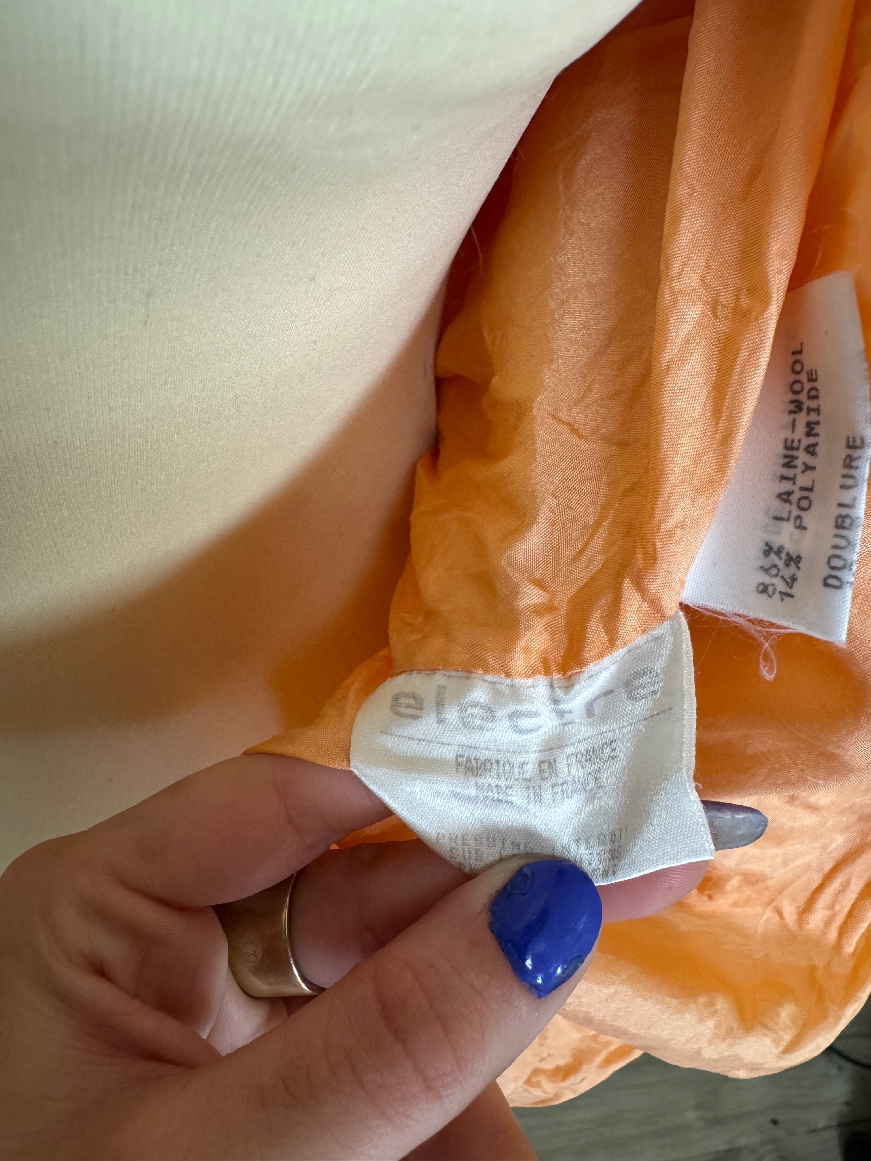 Veste orange Électre