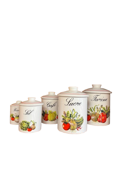 Pots de cuisine 80s