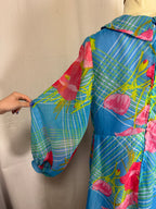 Robe à fleurs 70s