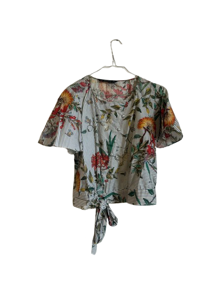 Blouse à fleurs Zara