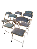 Chaises de théâtre pliables 70s