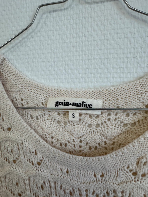 Pull ajourée Grain de Malice