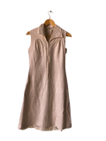 Robe longue beige