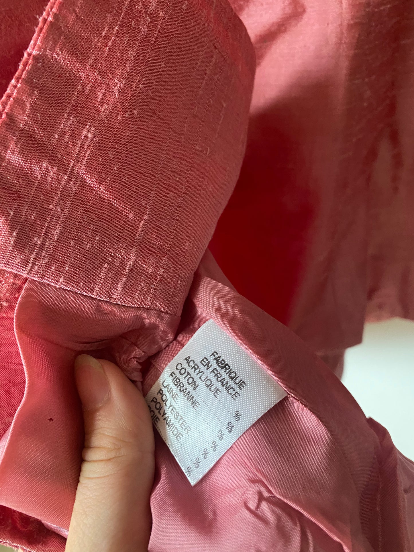 Veste en soie sauvage