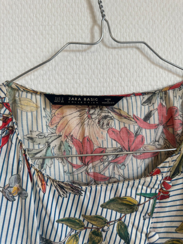 Blouse à fleurs Zara