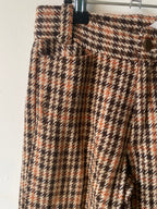 Pantalon à carreaux 70s