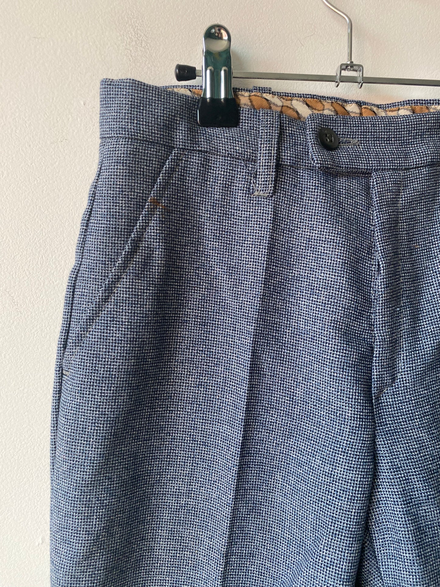 Pantalon bleu 70s