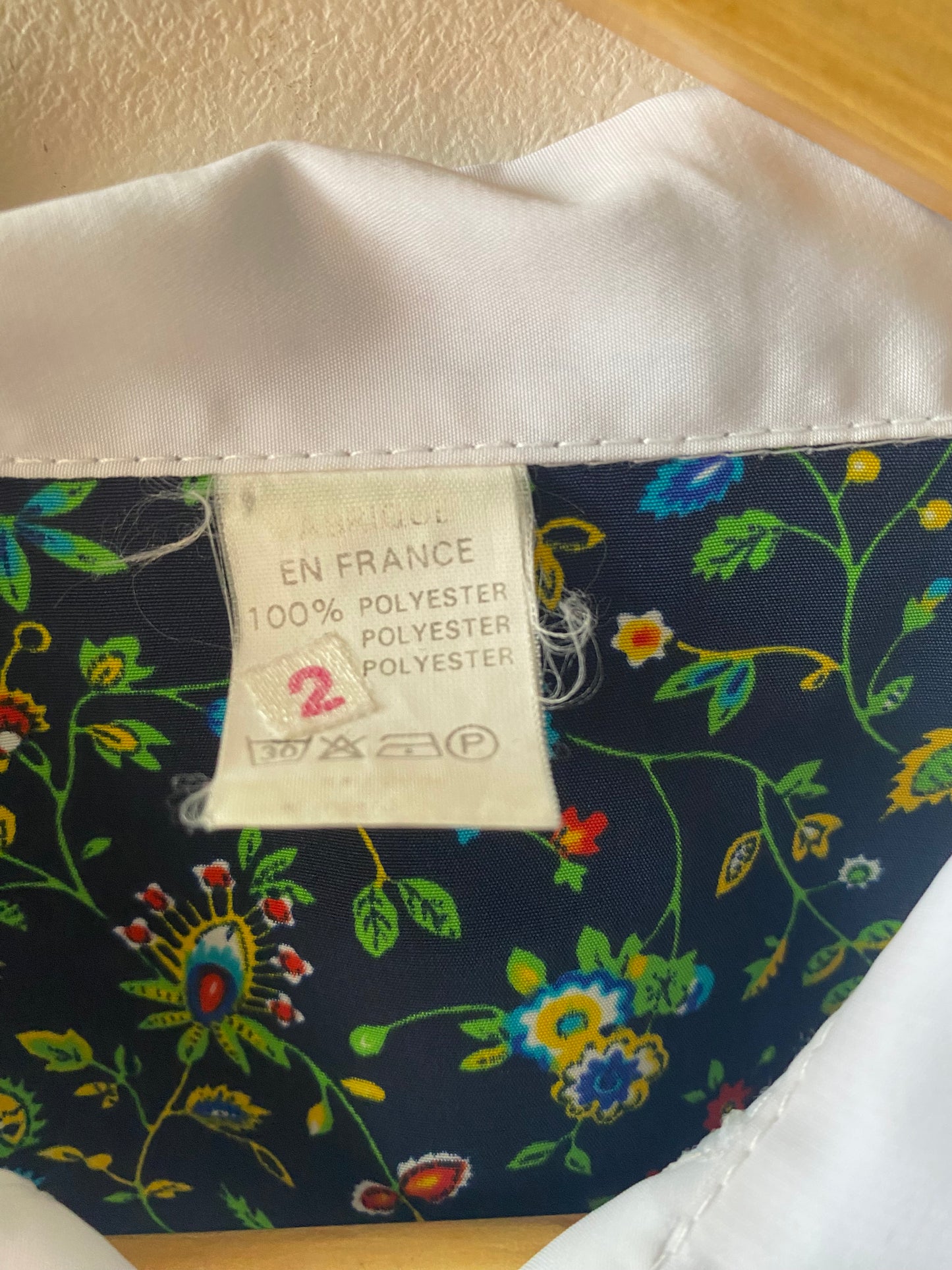 Chemise à fleurs