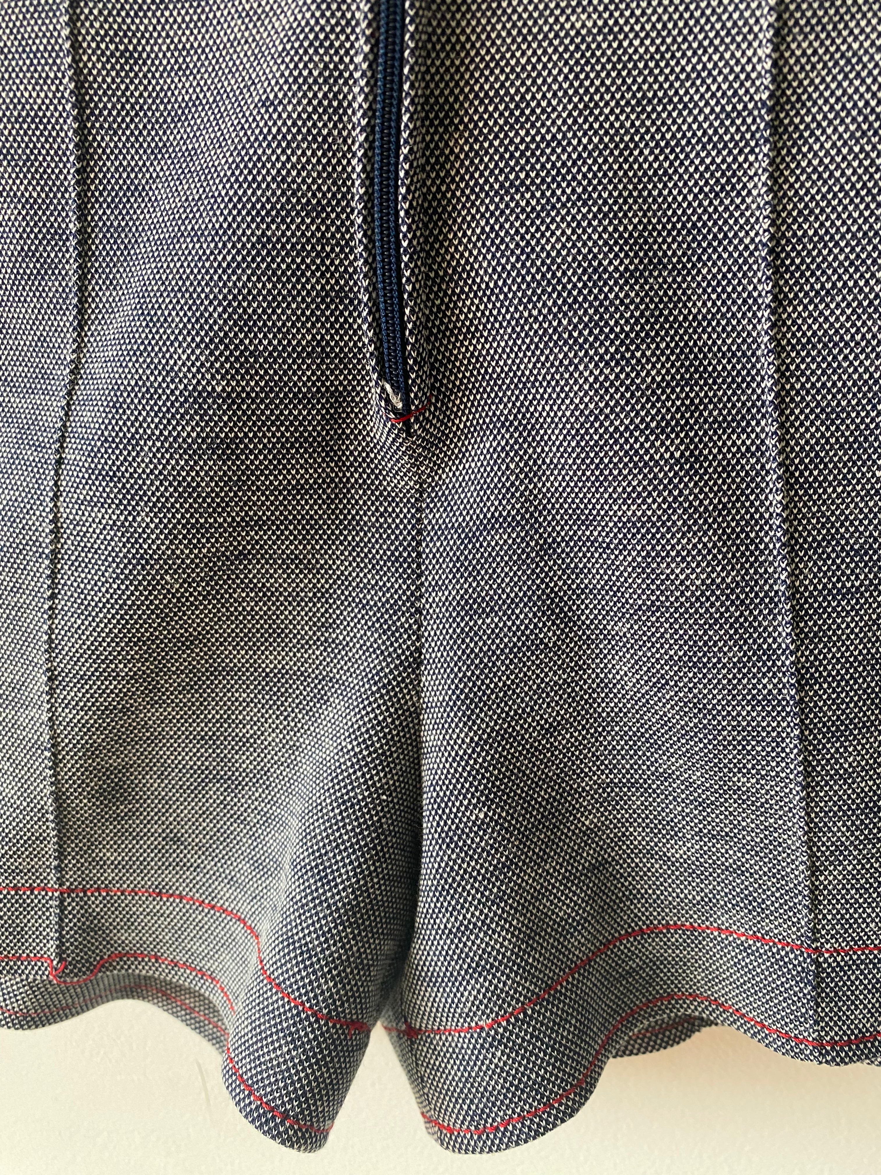 Short gris 70s