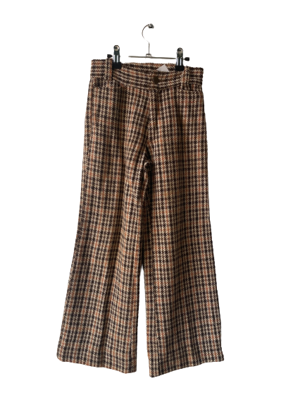 Pantalon à carreaux 70s