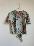 Blouse à fleurs Zara