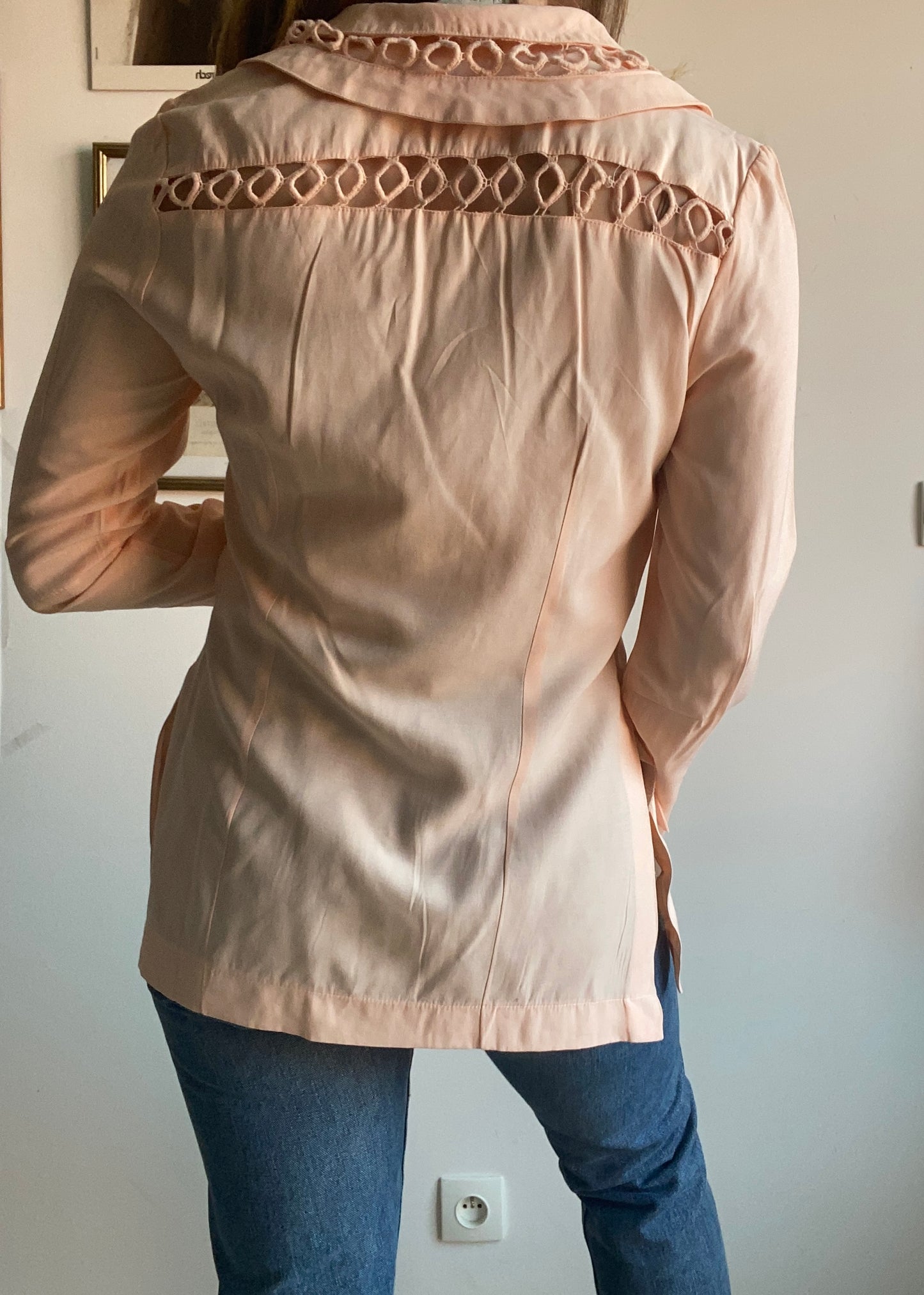 Chemise à grand col