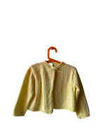 Cardigan ajouré 70s