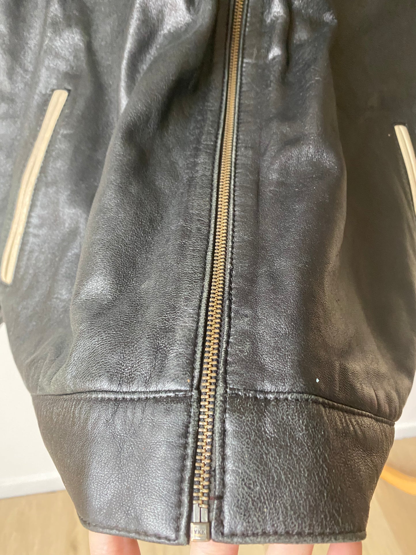 Veste en cuir Versace