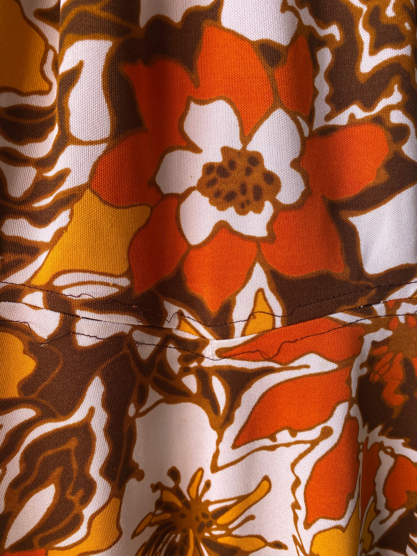 Robe à motif 70s