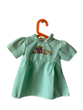 Robe vert d'eau 80s