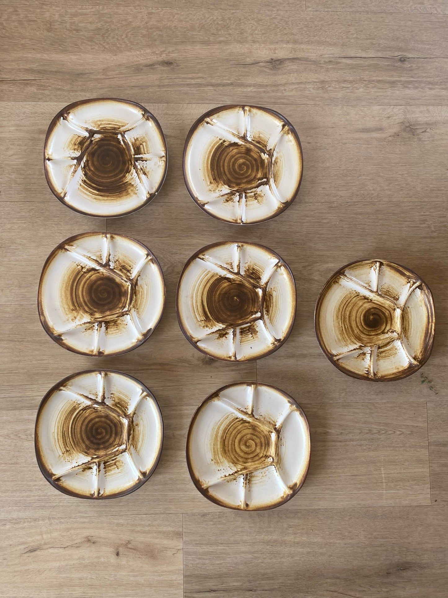 Assiettes à fondue Longchamp