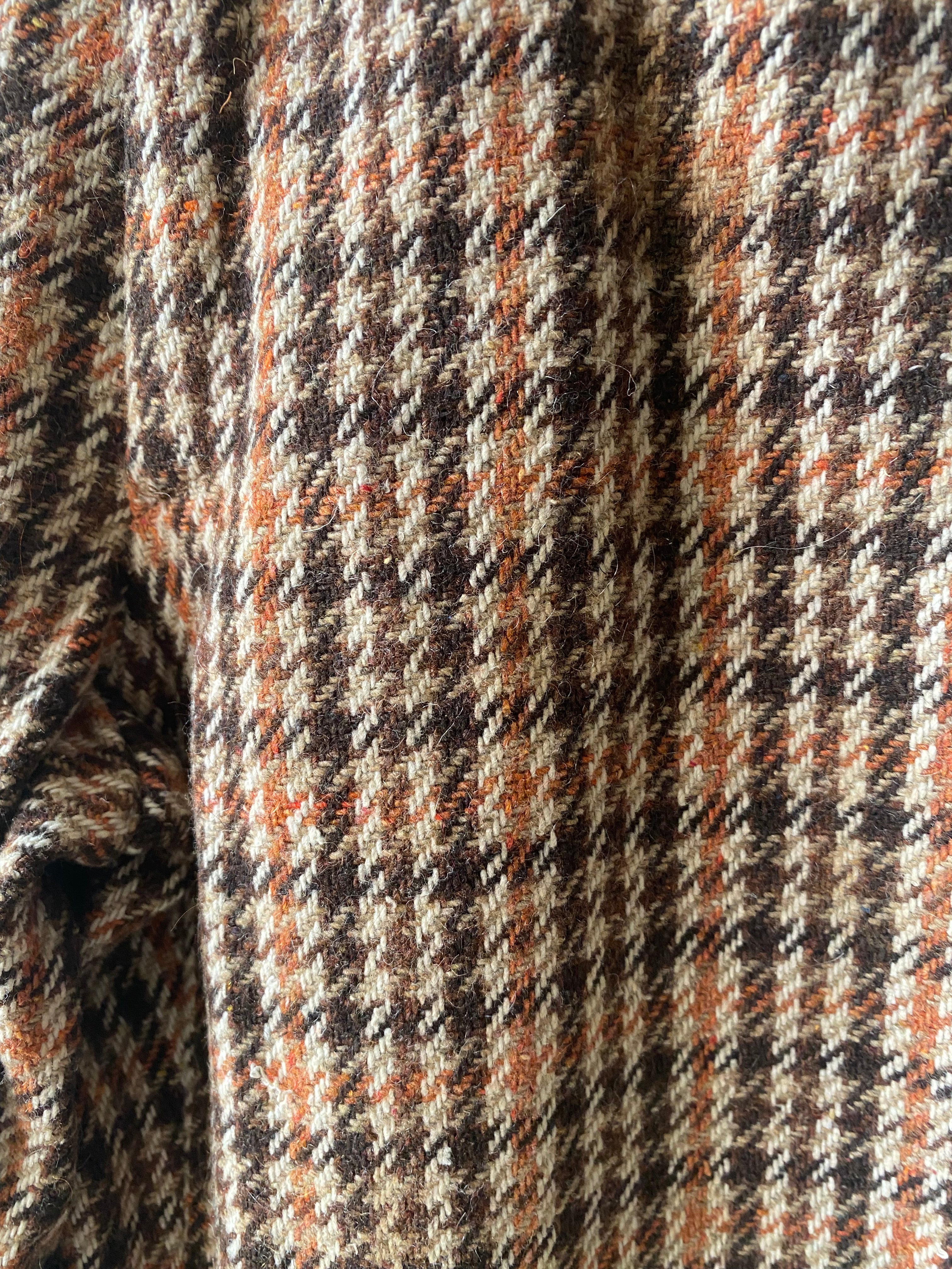 Pantalon à carreaux 70s