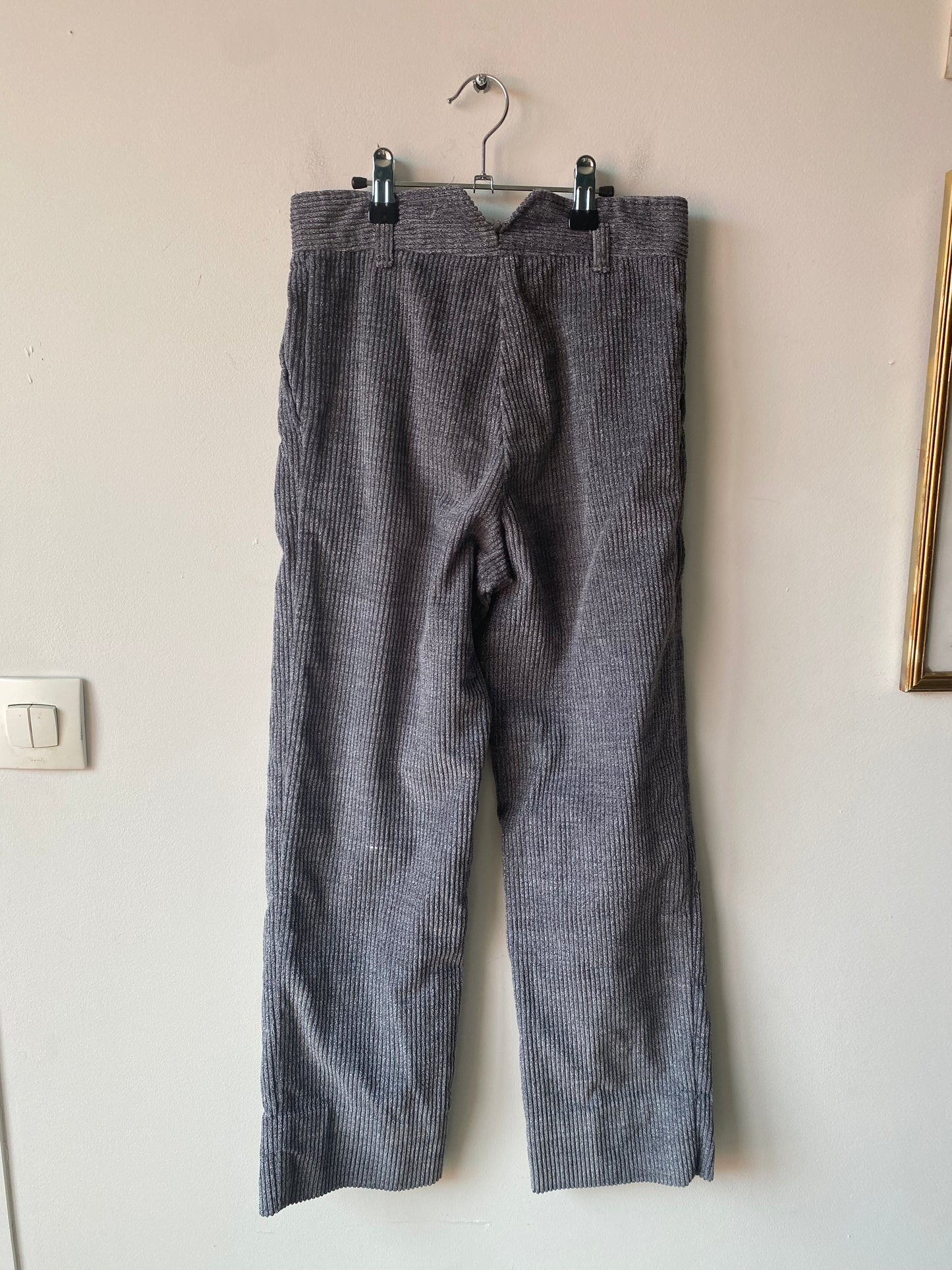 Pantalon gris 80s