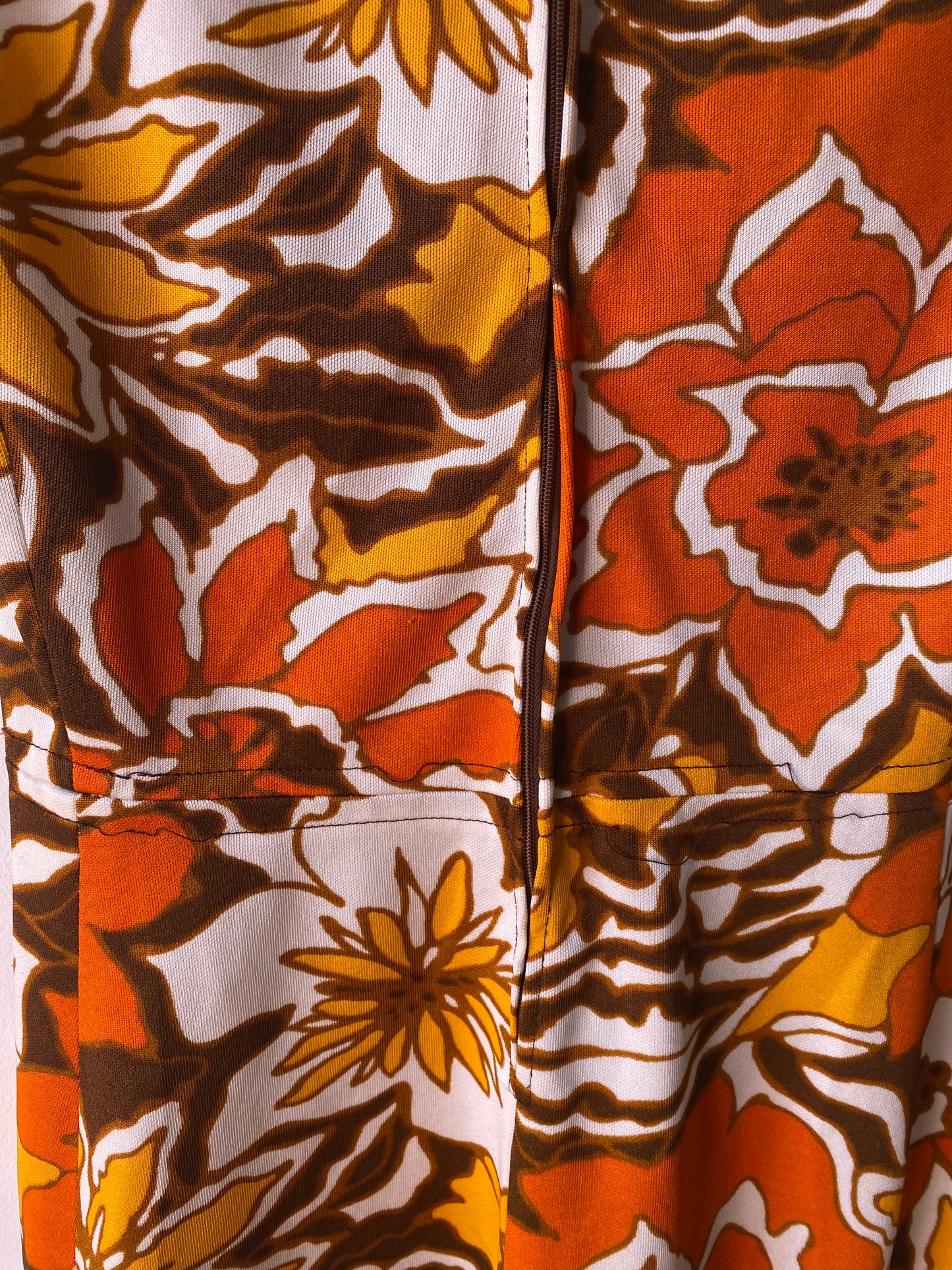 Robe à motif 70s