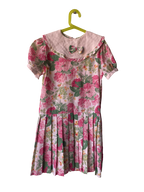 Robe à fleurs 80s