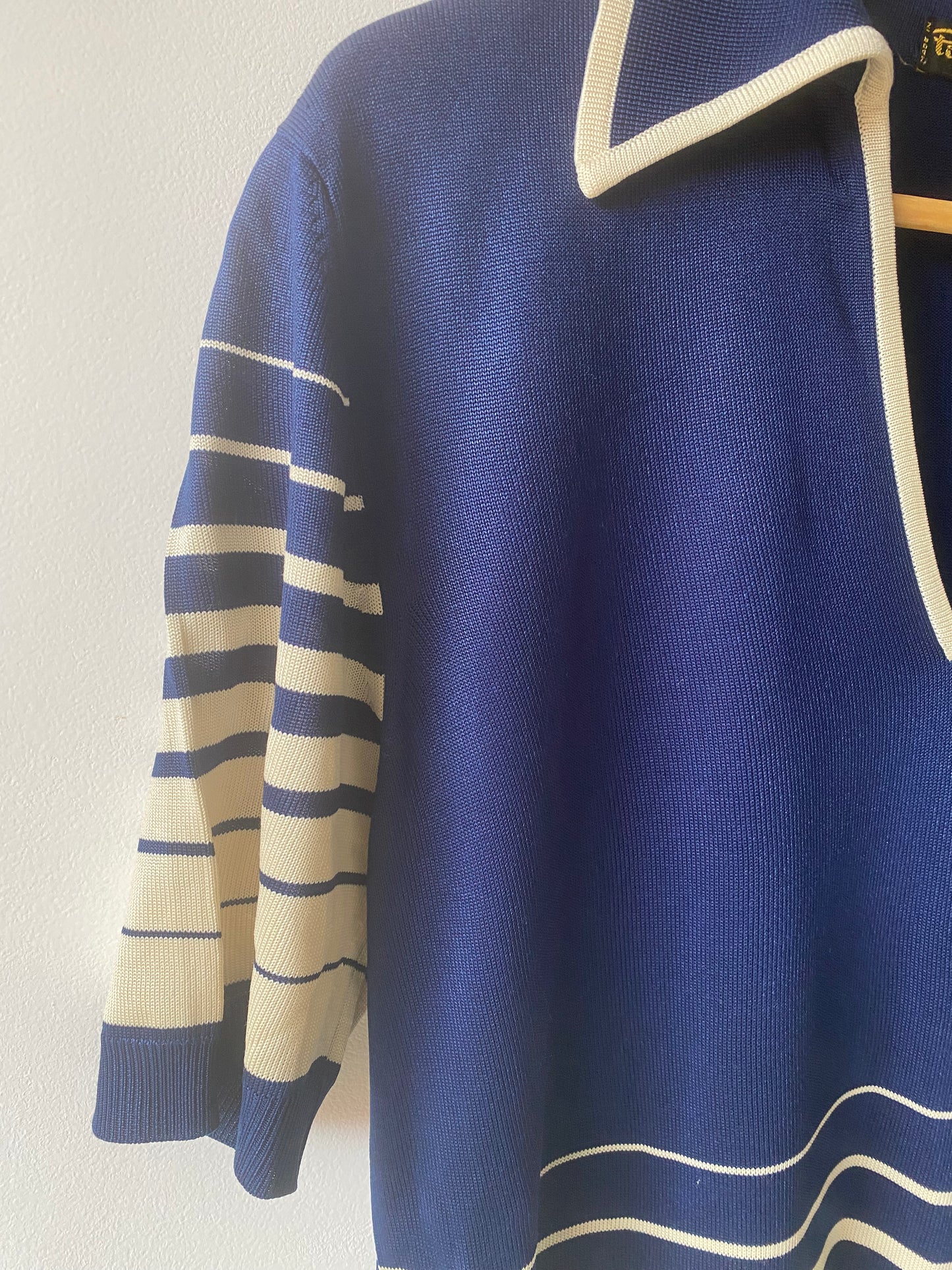 Top en maille 80s