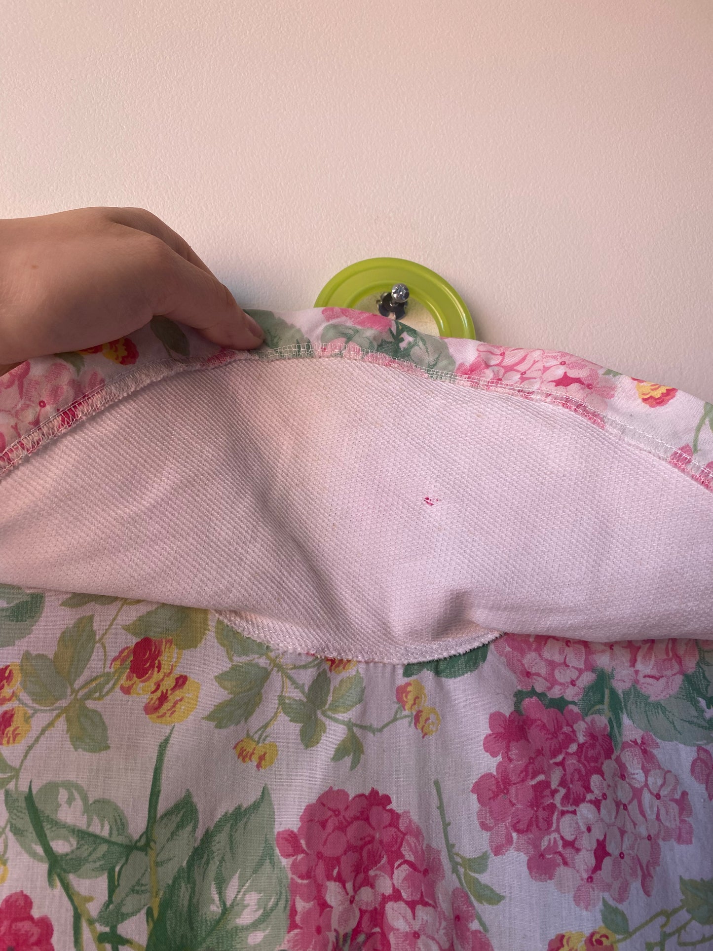 Robe à fleurs 80s