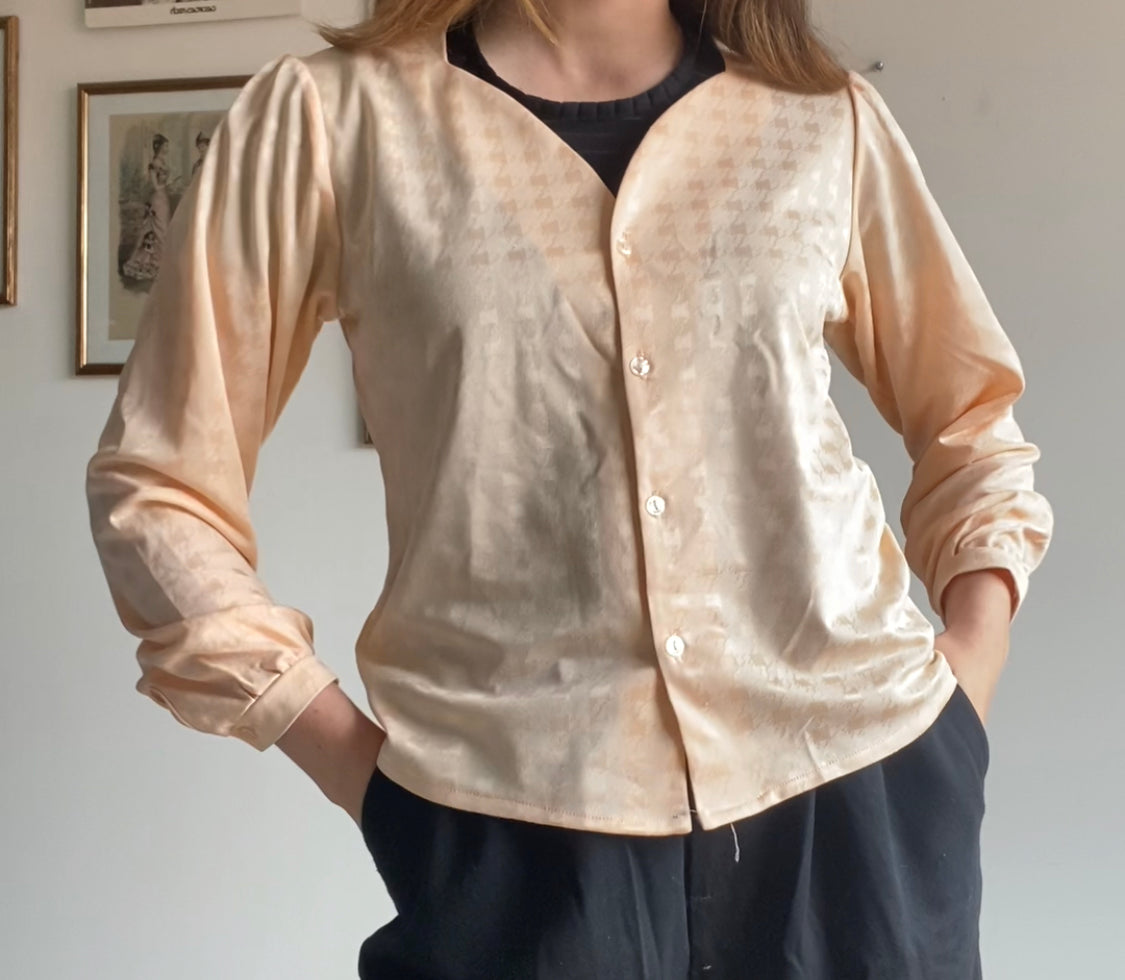 Chemise à motif 80s