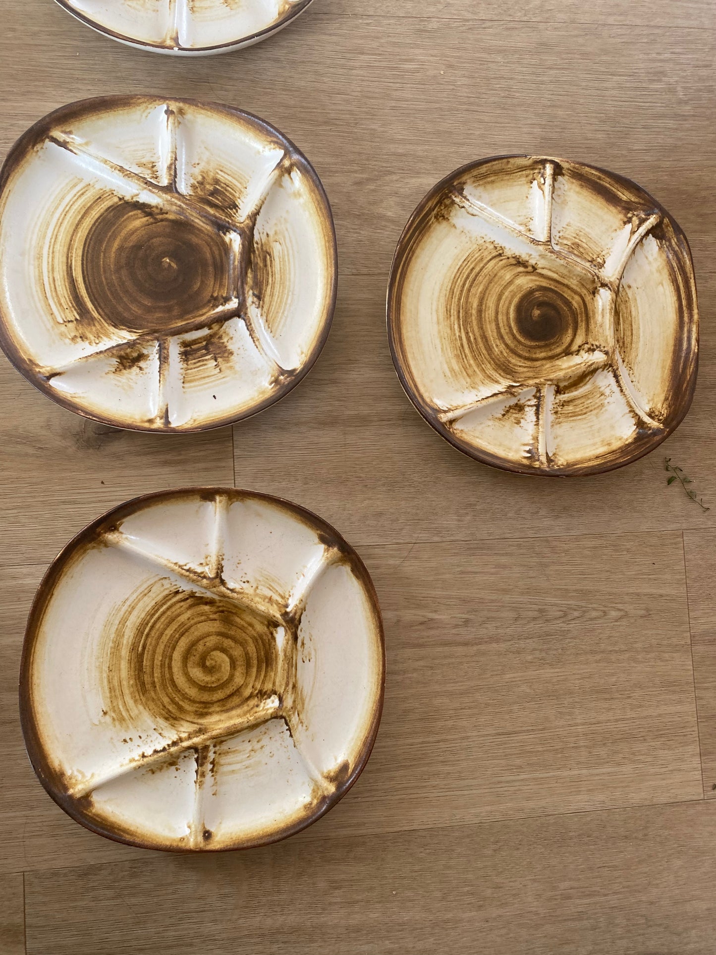 Assiettes à fondue Longchamp