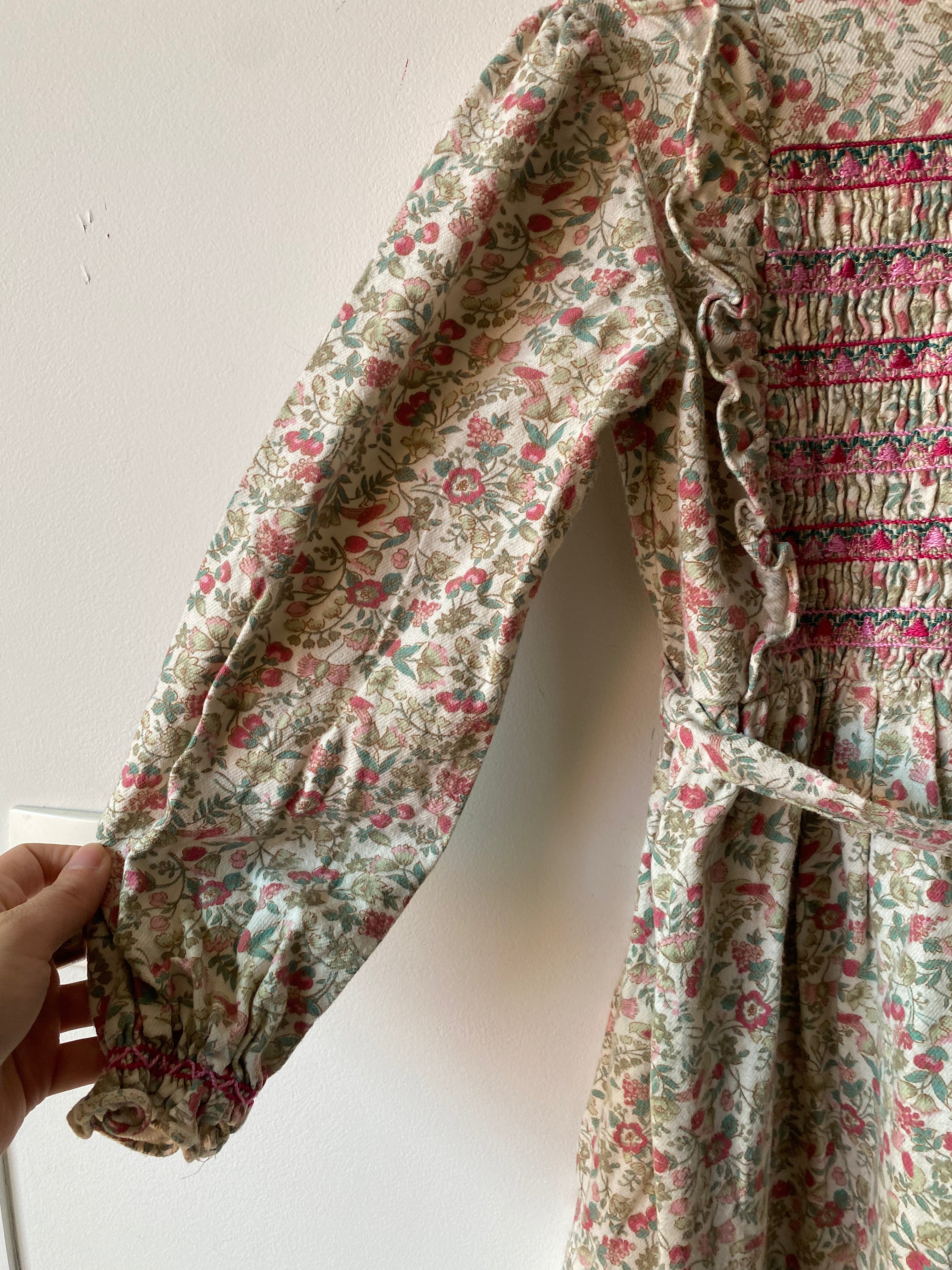 Robe à smoke 80s