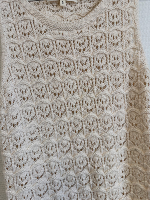 Pull ajourée Grain de Malice
