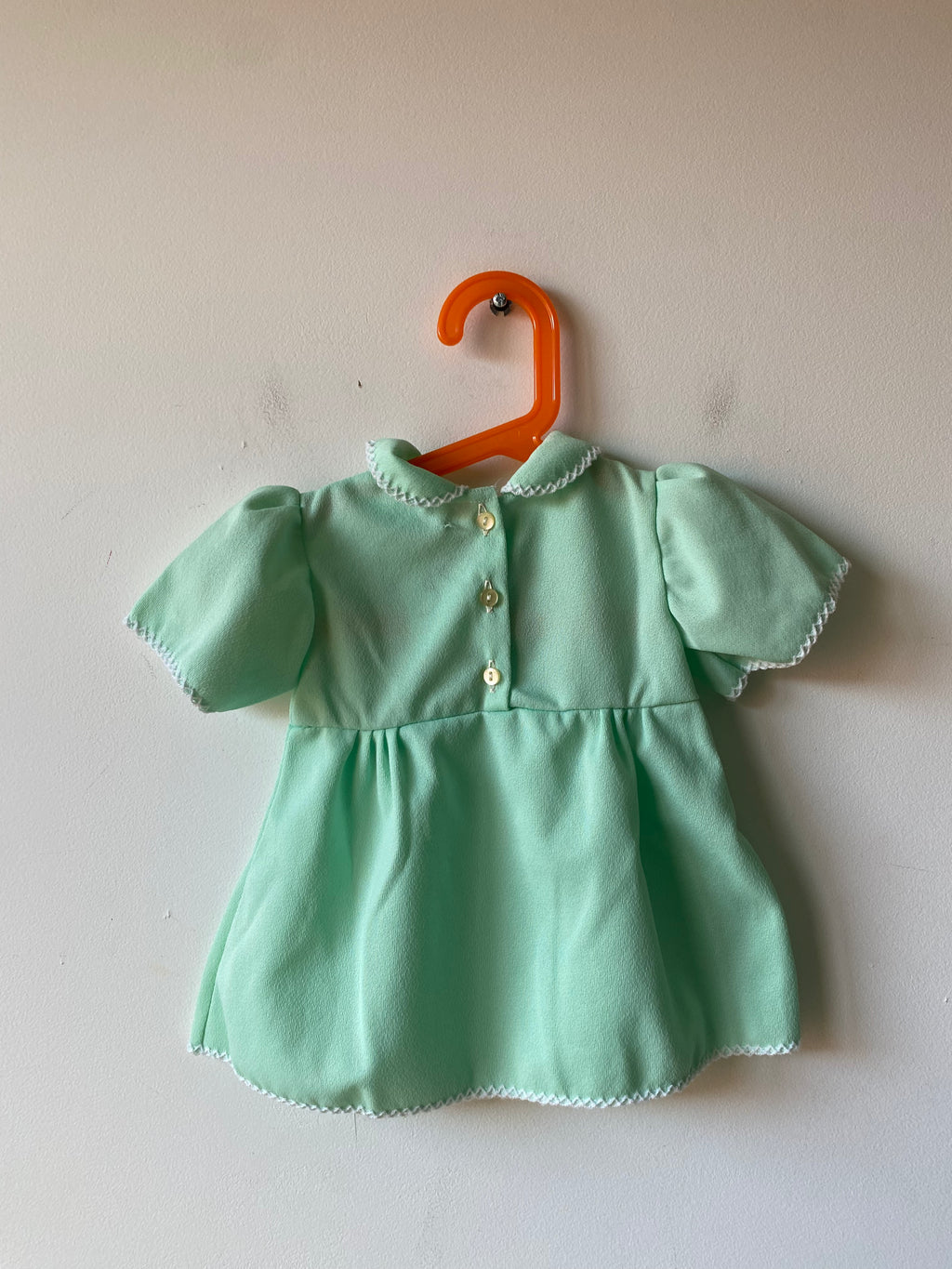 Robe vert d'eau 80s