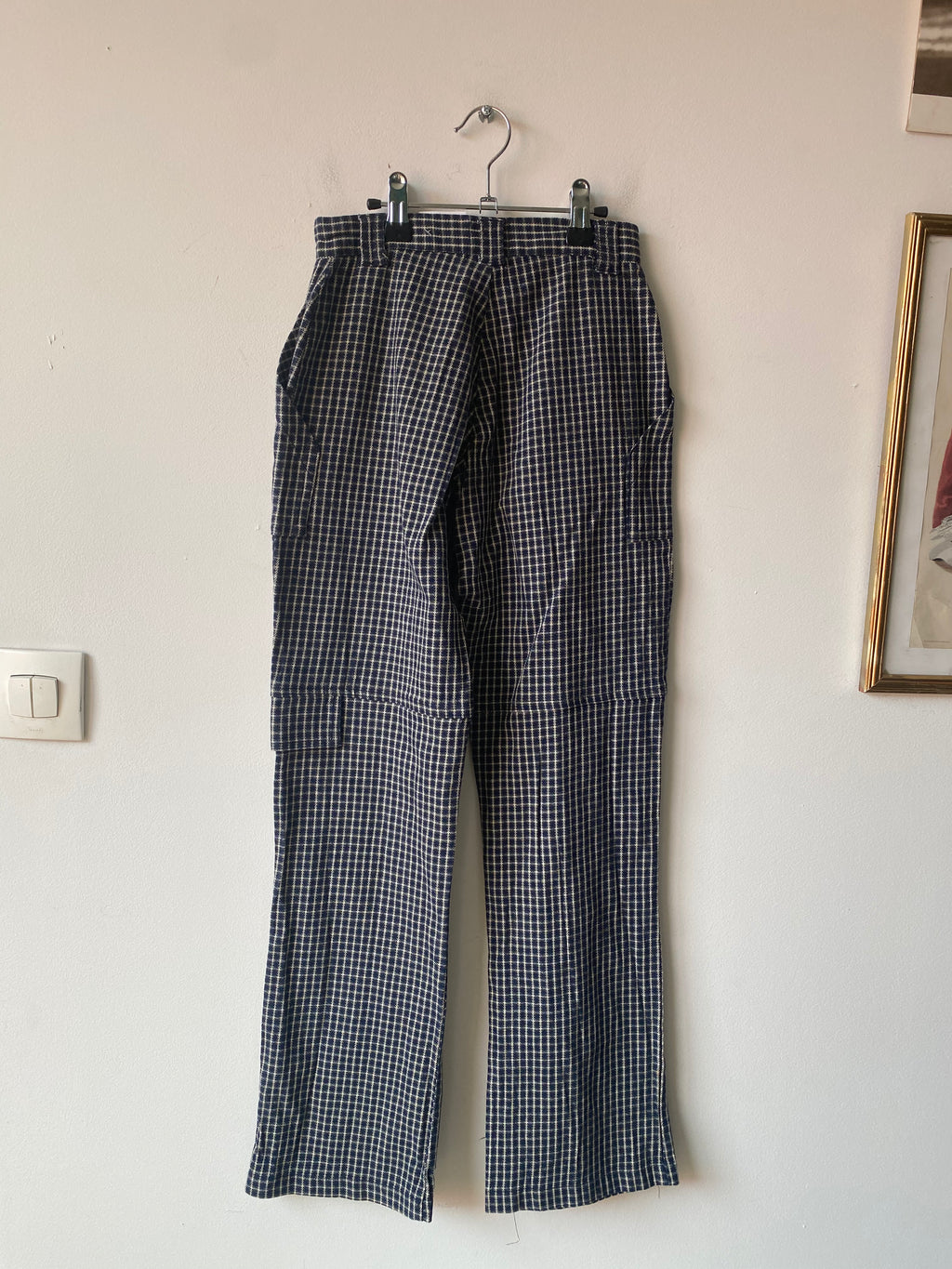 Pantalon à carreaux 80s