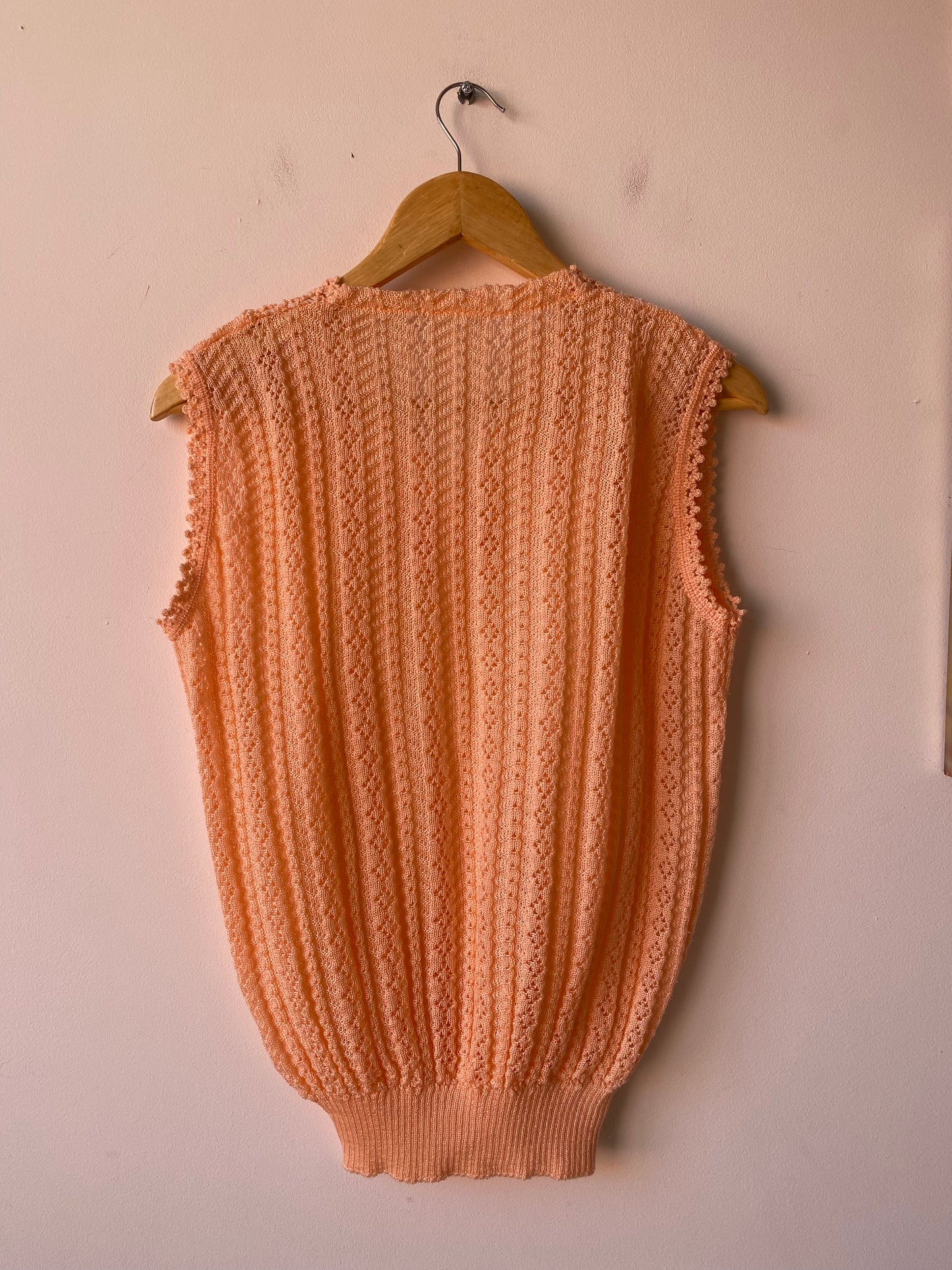 Pull abricot 80s