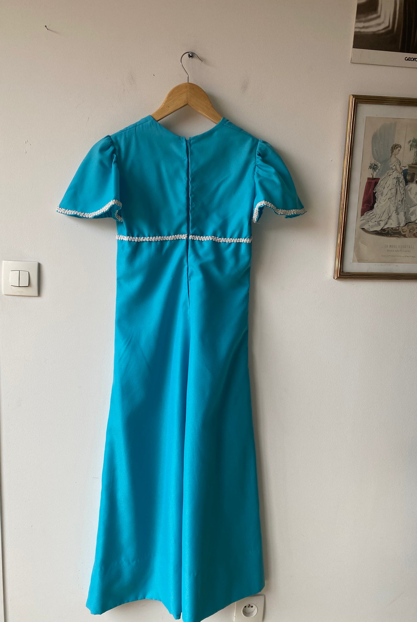 Robe longue 70s