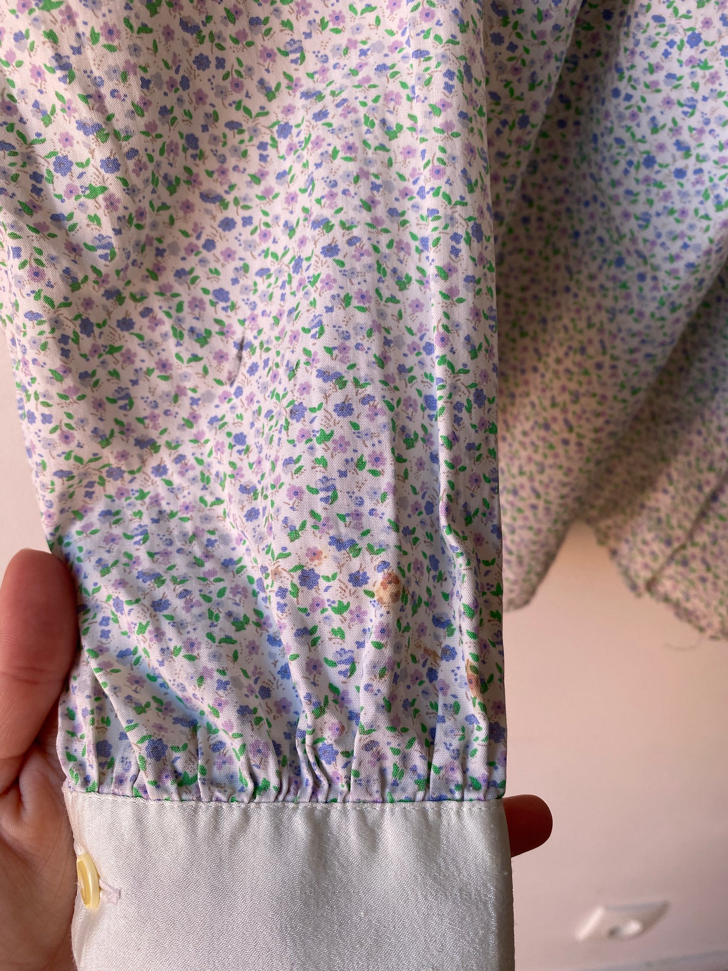 Chemise à fleurs