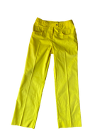 Pantalon jaune 70s