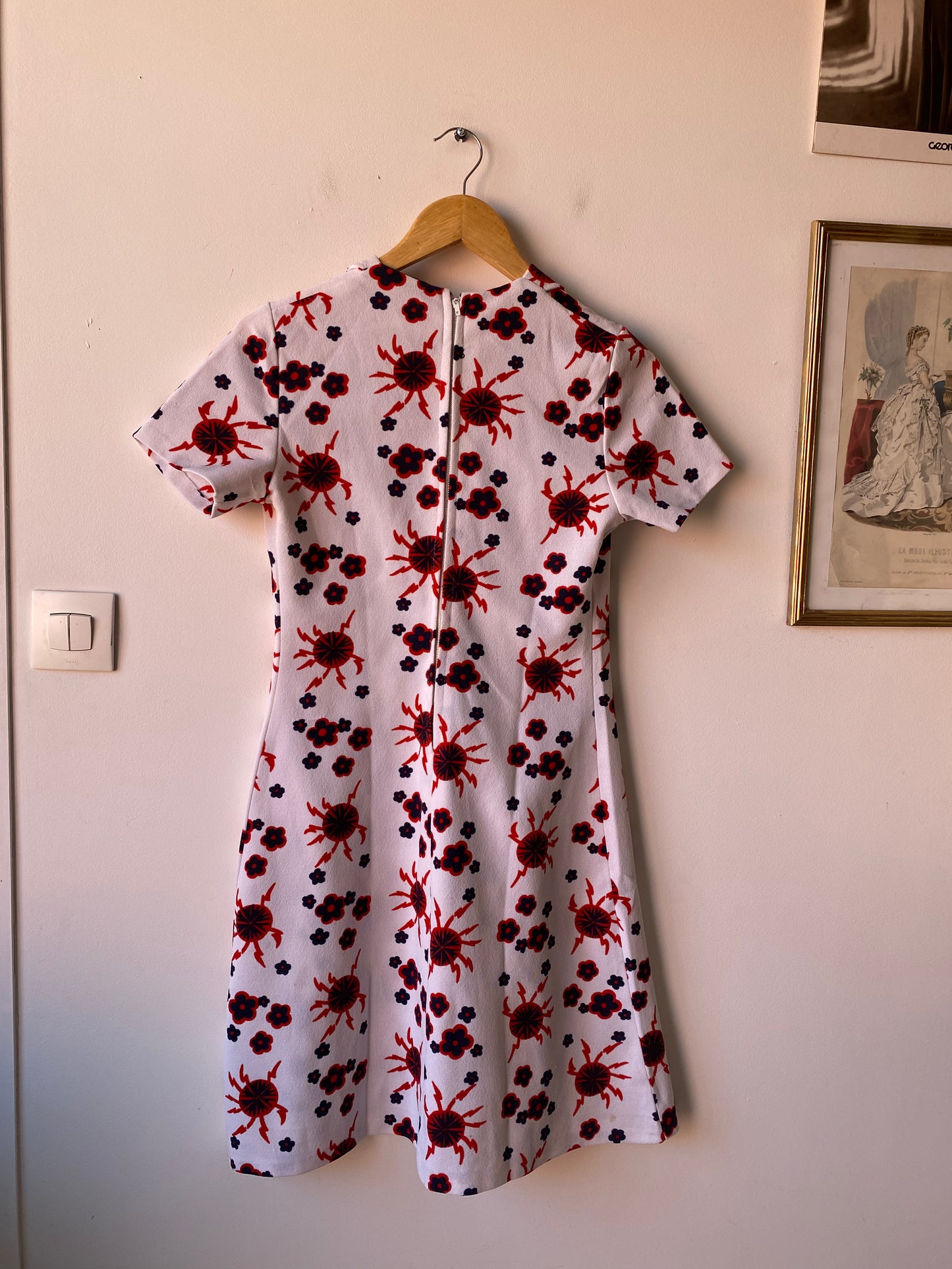 Robe à motif 70s