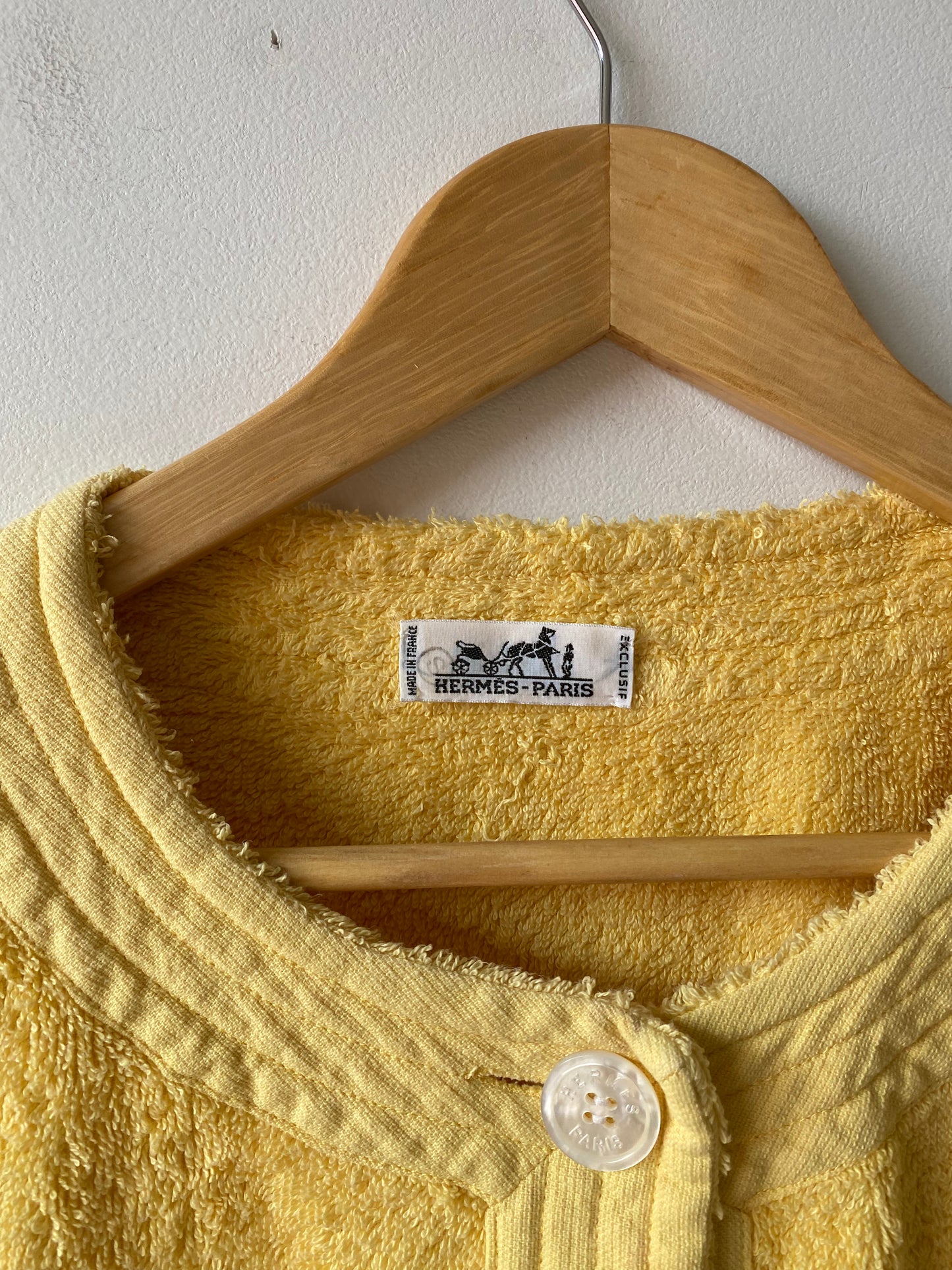Robe en éponge Hermès