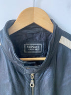 Veste en cuir Versace
