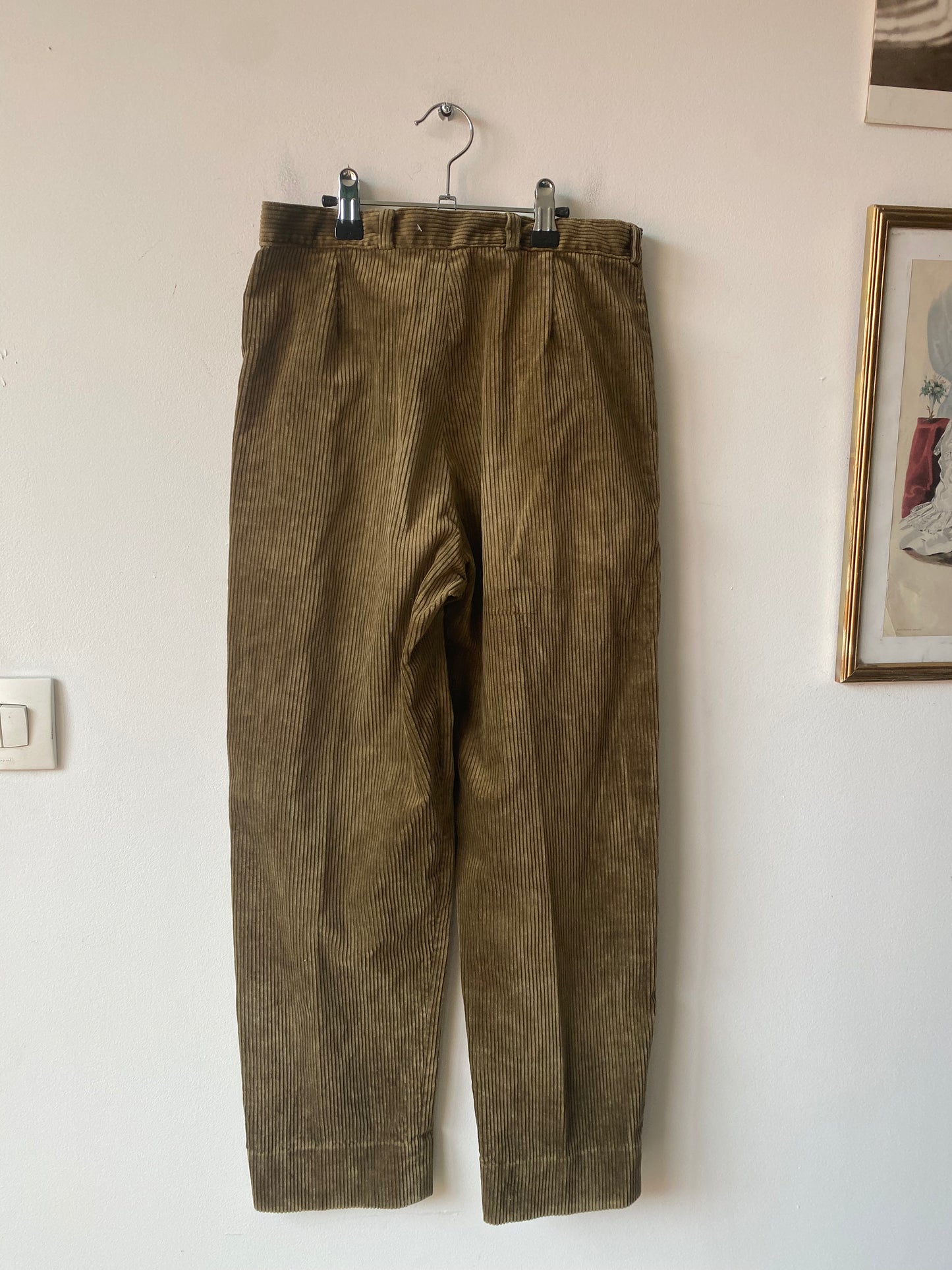 Pantalon en velours 80s