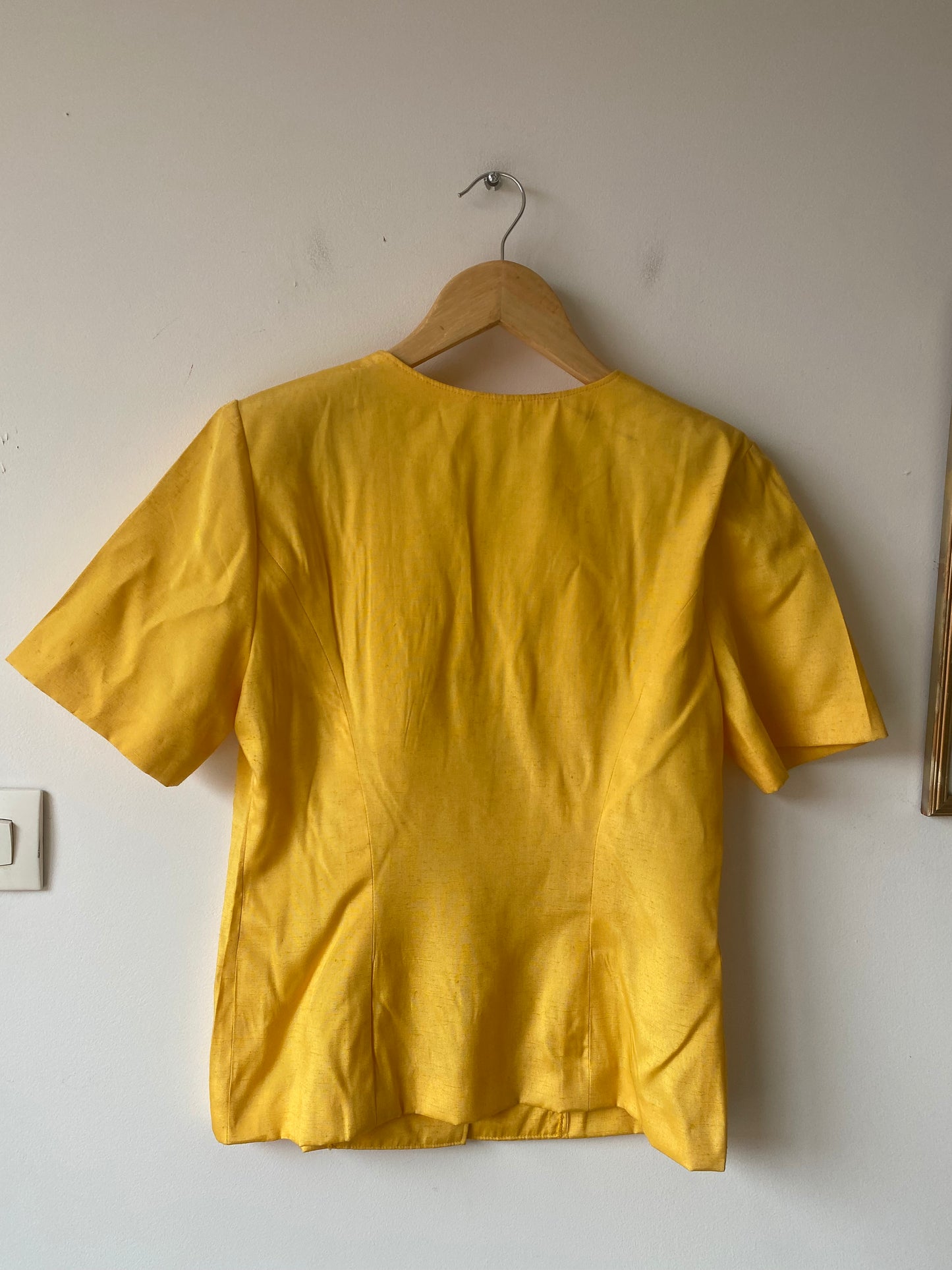 Veste jaune 80s