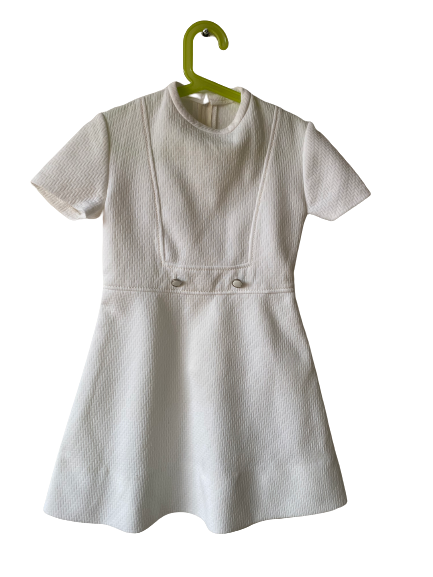 Robe blanche 80s