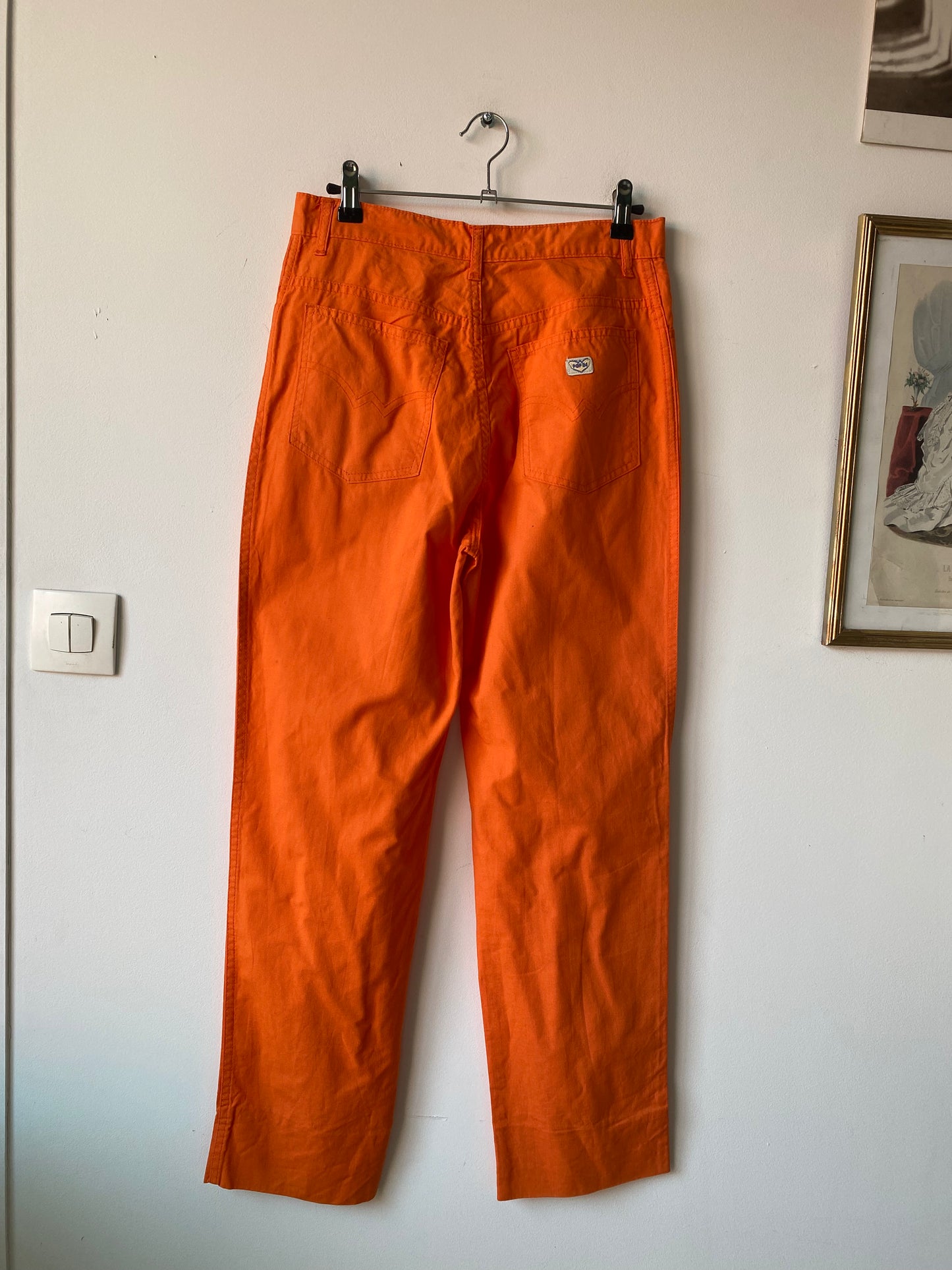 Pantalon orange 80s