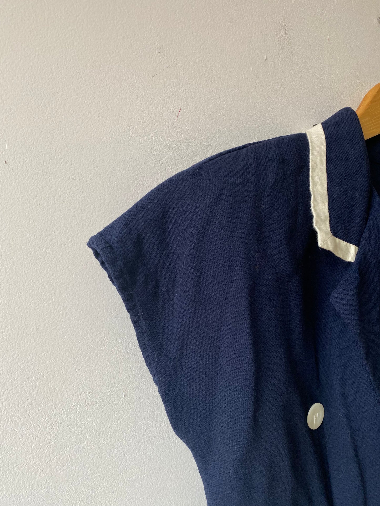 Robe bleu 80s