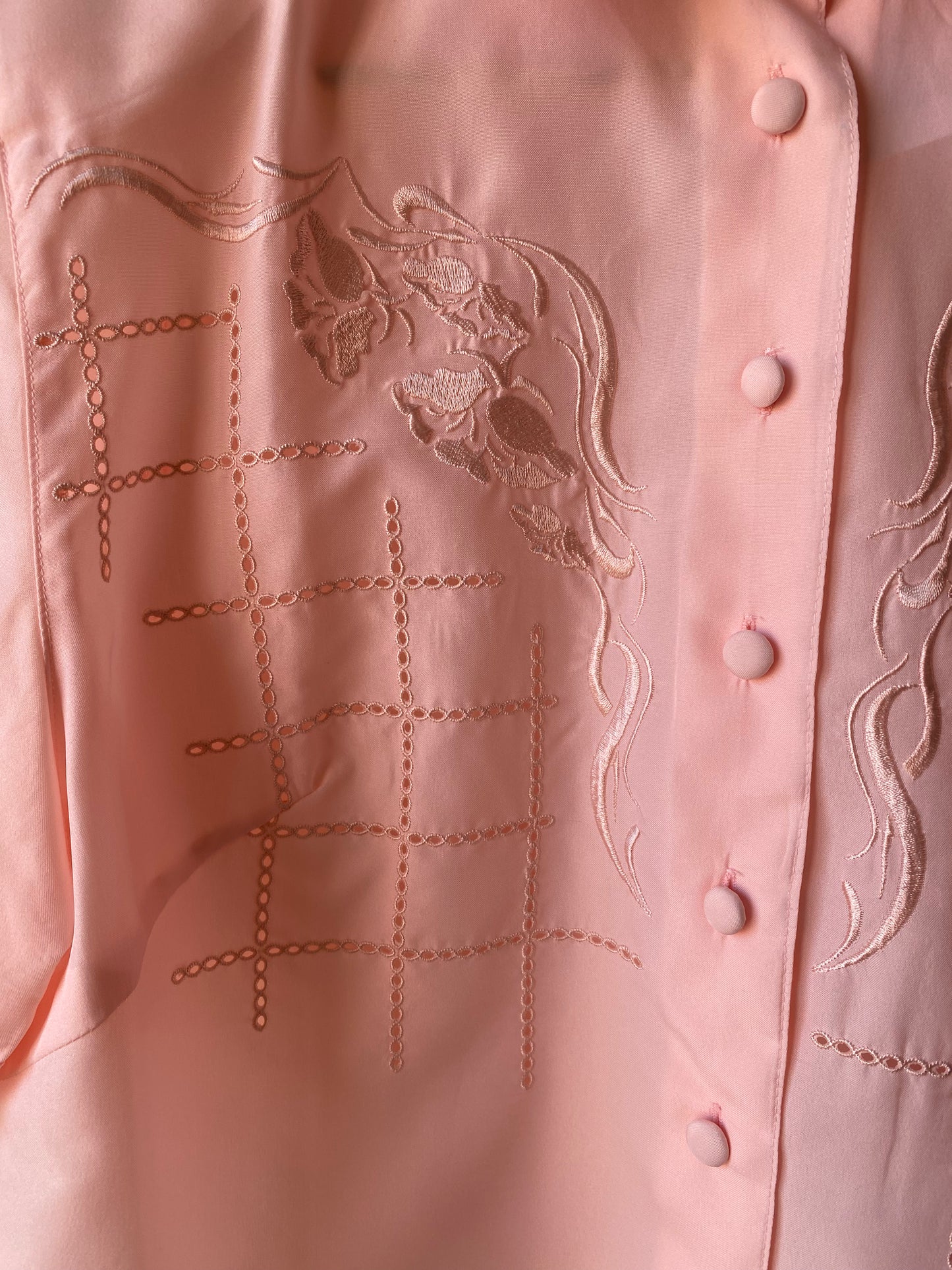 Chemise brodée