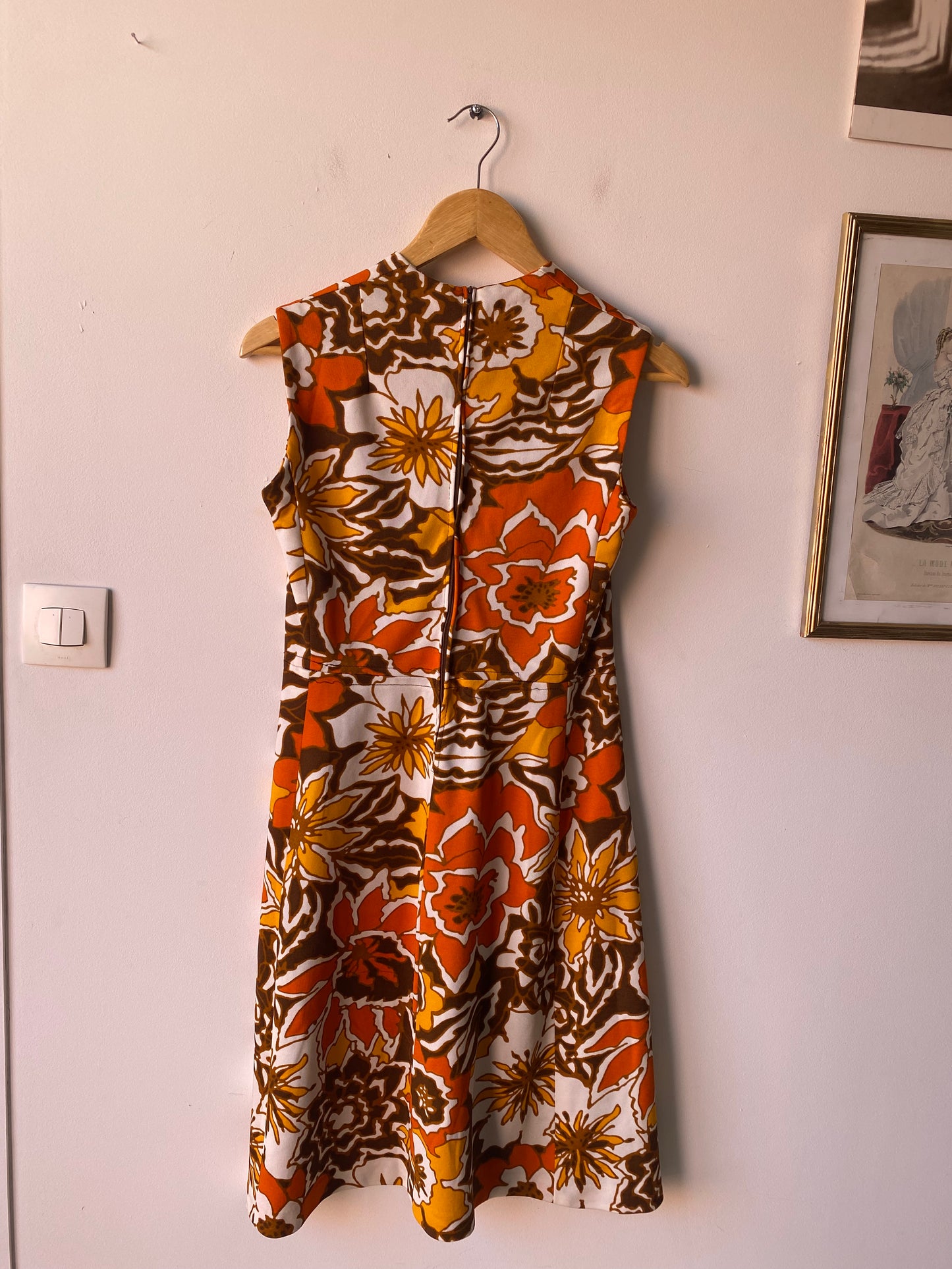 Robe à motif 70s