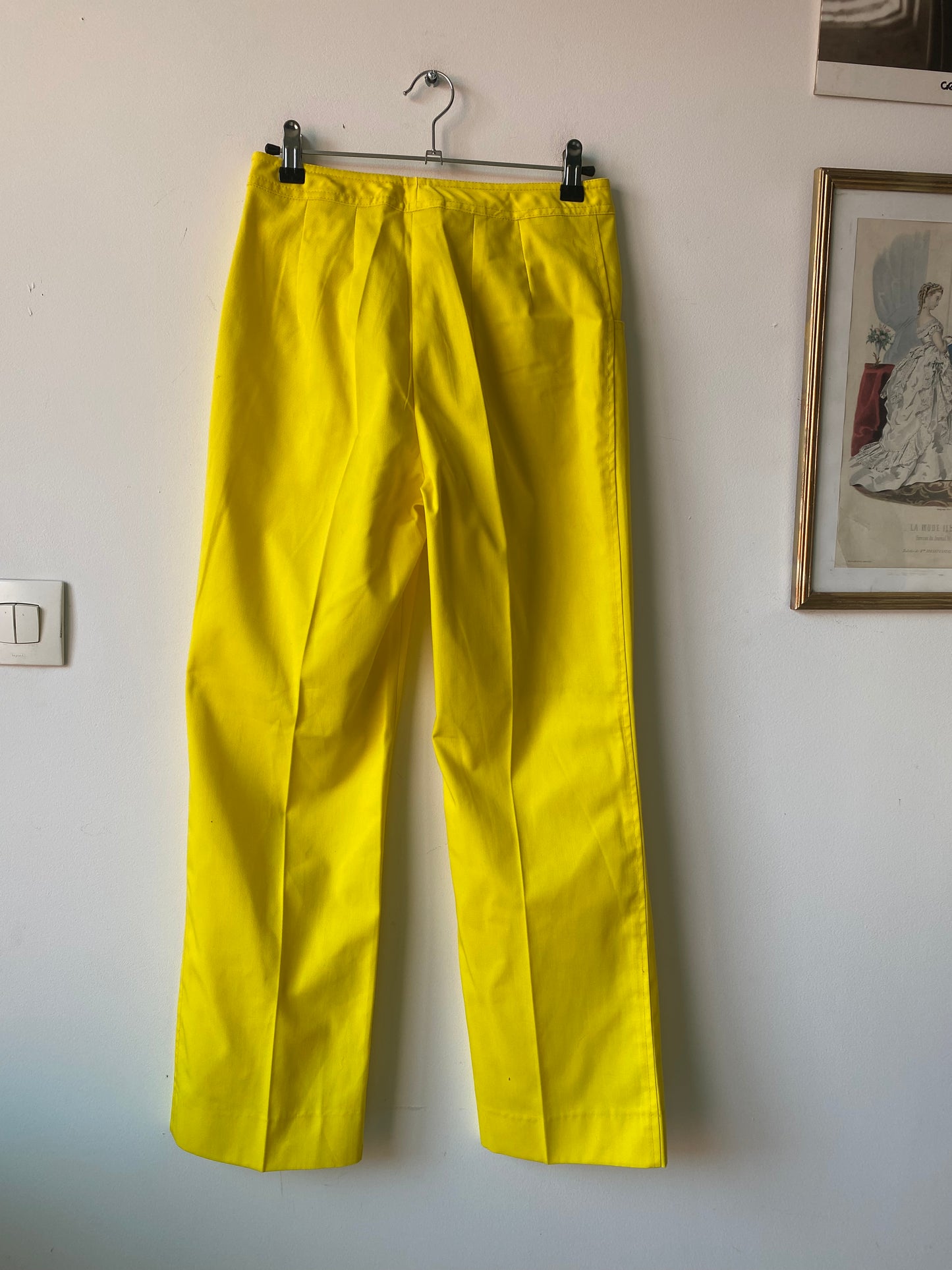 Pantalon jaune 70s