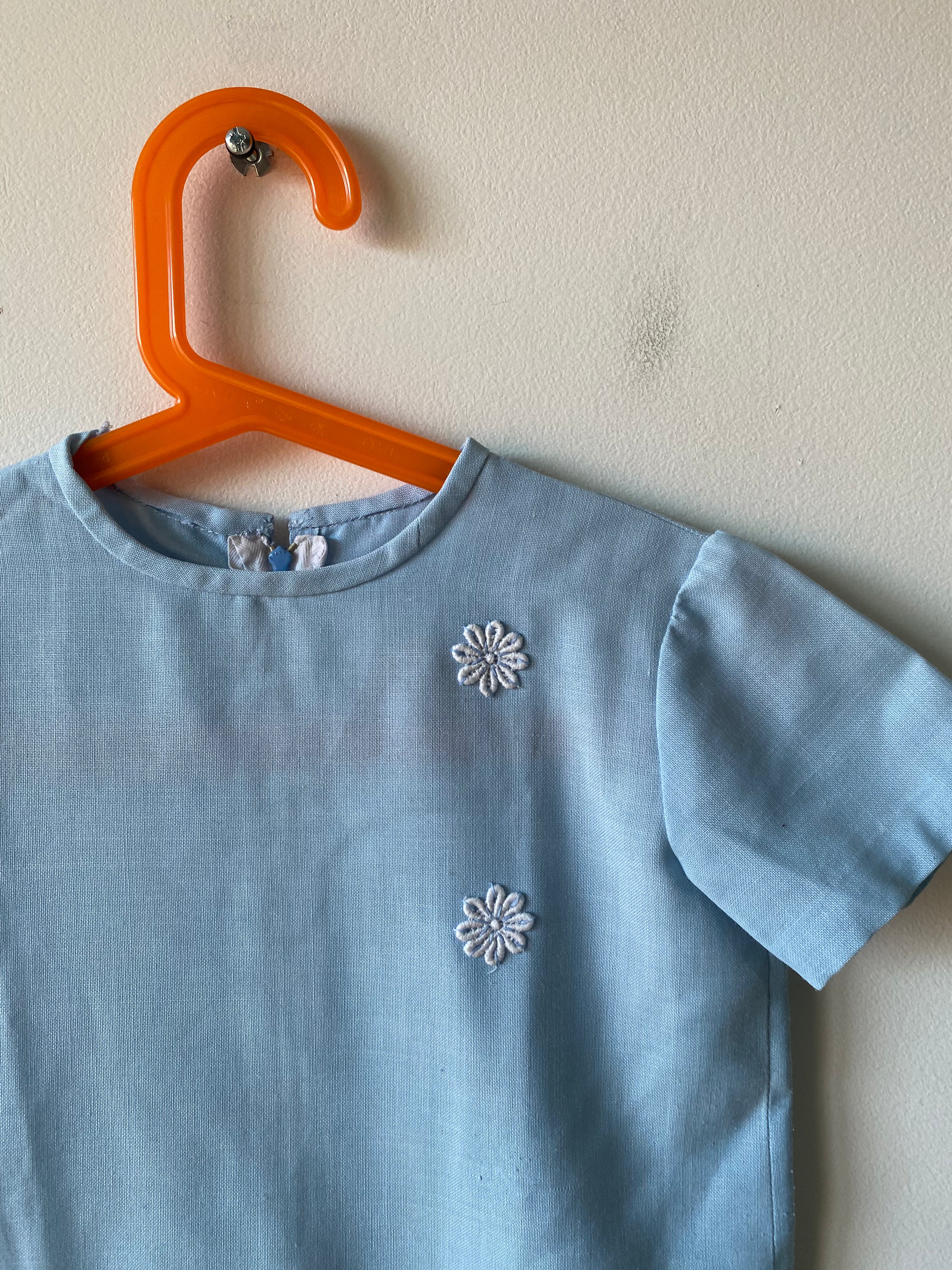 Robe bleu 60s