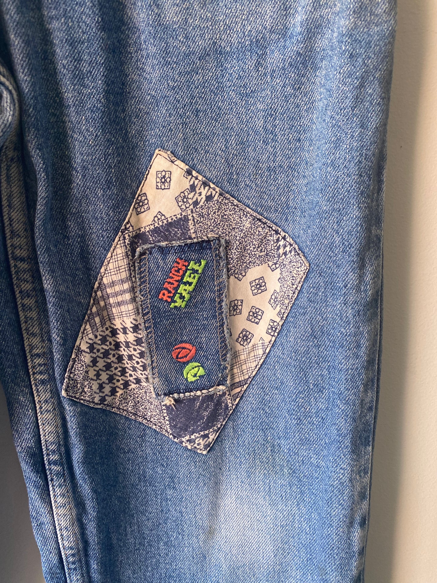 Jeans à motif